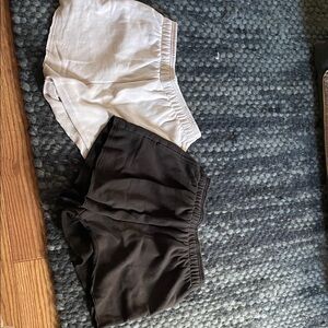 DSG Women's Black and White Athletic Shorts